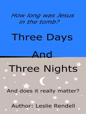 cover image of How Long Was Jesus Christ in the Tomb
